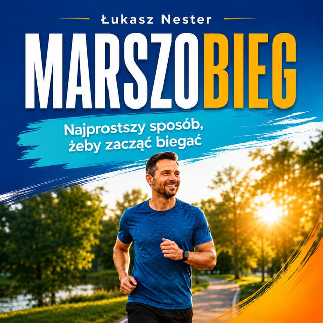 Marszobieg – okładka audiobooka, autor Łukasz Nester