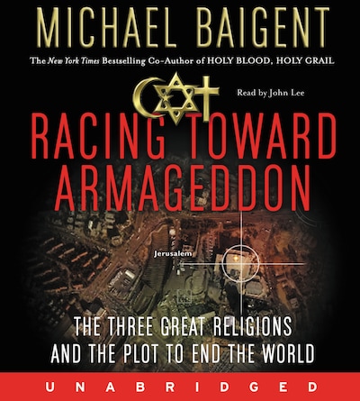 Racing Toward Armageddon – omslag til lydbogen af Michael Baigent