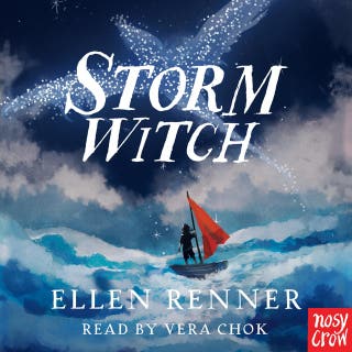 Storm Witch – omslag till ljudboken av Ellen Renner