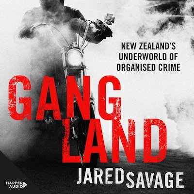 Gangland – omslag til lydbogen af Jared Savage