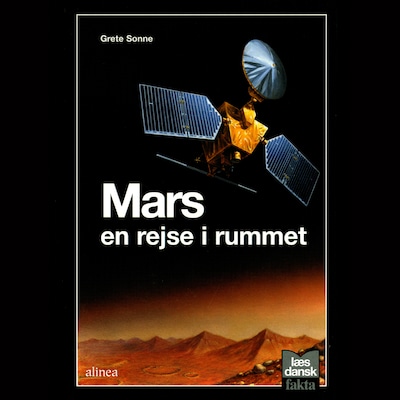 Mars – en rejse i rummet – omslag til lydbogen af Grete Sonne