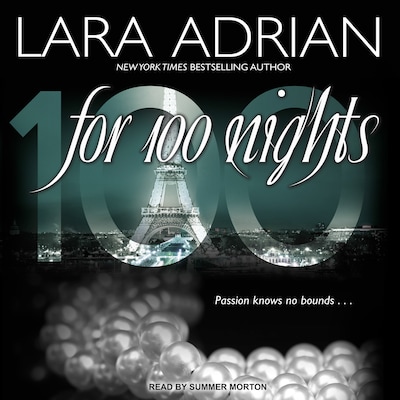 For 100 Nights – omslag til lydbogen af Lara Adrian