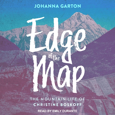 Edge of the Map – omslag til lydbogen af Johanna Garton