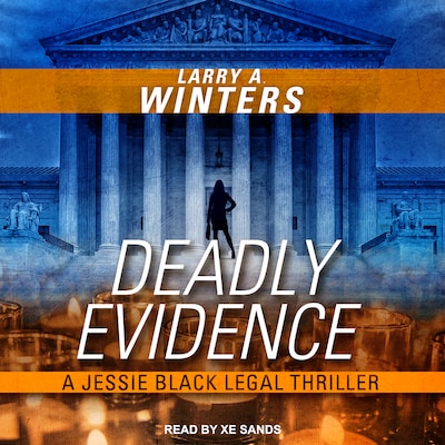 Deadly Evidence – omslag til lydbogen af Larry A. Winters