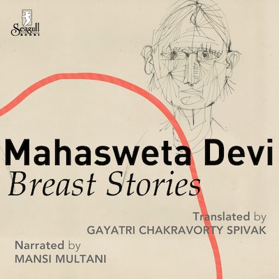 Breast Stories (Unabridged) – omslag til lydbogen af Mahasweta Devi