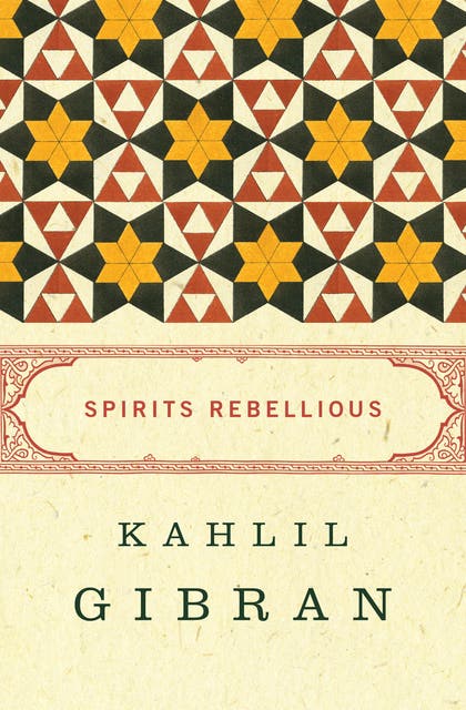 Spirits Rebellious – omslag til lydbogen af Kahlil Gibran