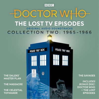Doctor Who: The Lost TV Episodes Collection Two – omslag til lydbogen af Terry Nation, Dennis Spooner, John Lucarotti