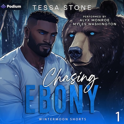 Chasing Ebony – omslag til lydbogen af Tessa Stone