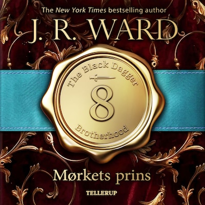 The Black Dagger Brotherhood #8: Mørkets prins – omslag til lydbogen af J. R. Ward