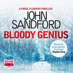 Bloody Genius – okładka audiobooka, autor John Sandford