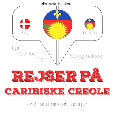 Rejser på Caribiske Creole – omslag til lydbogen af JM Gardner