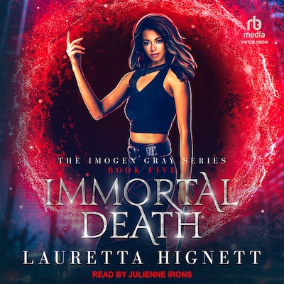 Immortal Death – omslag til lydbogen af Lauretta Hignett
