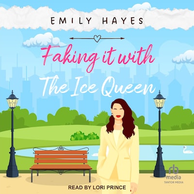 Faking It With the Ice Queen – omslag til lydbogen af Emily Hayes