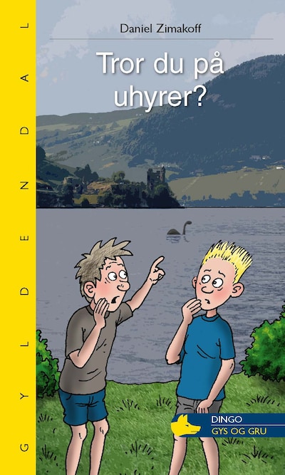 Tror du på uhyrer? – omslag til lydbogen af Daniel Zimakoff