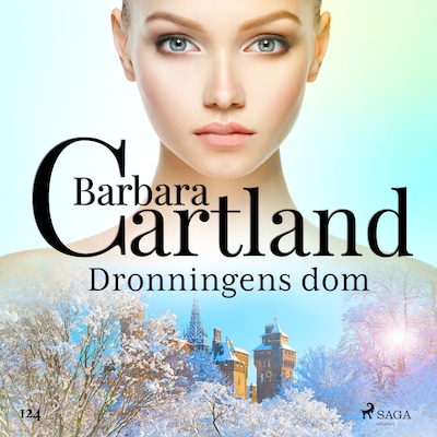 Dronningens dom – omslag til lydbogen af Barbara Cartland