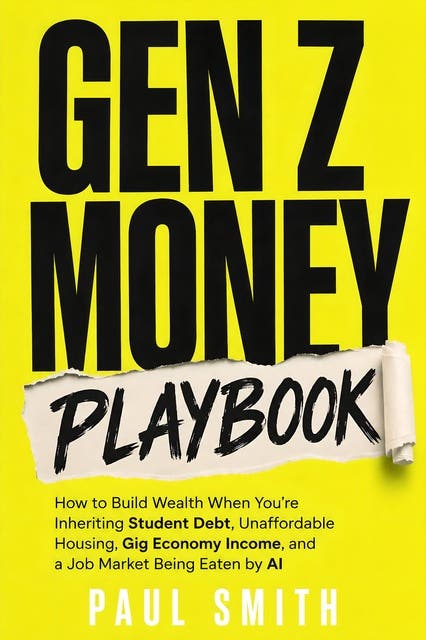 Gen Z Money Playbook: How to Build Wealth When You're Inheriting Student Debt, Unaffordable Housing, Gig Economy Income, and a Job Market Being Eaten by AI – omslag til lydbogen af Paul Smith