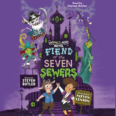Fiend of the Seven Sewers – okładka audiobooka, autor Steven Butler