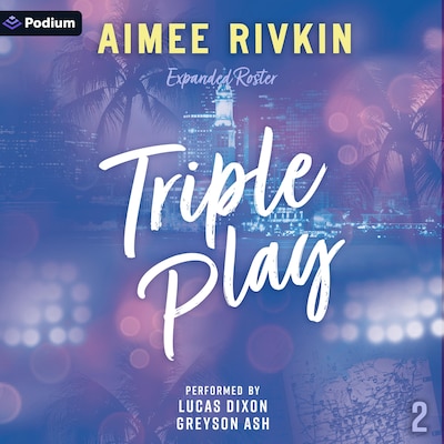 Triple Play – omslag til lydbogen af Aimee Rivkin