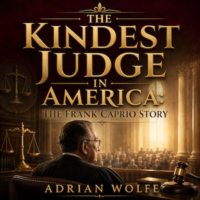 The Kindest Judge in America – omslag til lydbogen af Wolfe  Adrian