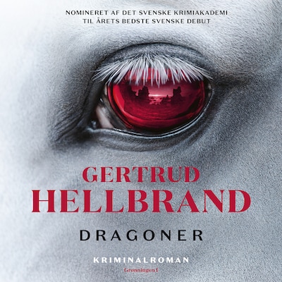 Dragoner – omslag til lydbogen af Gertrud Hellbrand