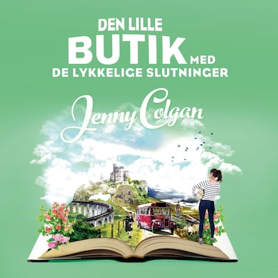 Den lille butik med de lykkelige slutninger – omslag til lydbogen af Jenny Colgan