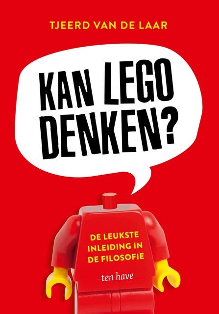 Kan lego denken?: De leukste inleiding in de filosofie – omslag van het luisterboek van Tjeerd van de Laar
