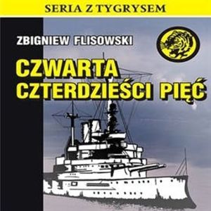 Czwarta czterdzieści pięć – okładka audiobooka, autor Zbigniew Flisowski