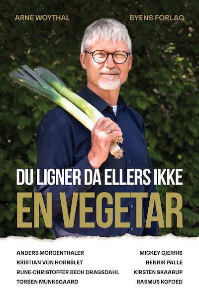 Du ligner da ellers ikke en vegetar – omslag til lydbogen af Arne Woythal