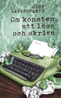 Om konsten att läsa och skriva – omslag till ljudboken av Olof Lagercrantz