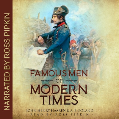Famous Men of Modern Times – omslag til lydbogen af John Henry Haaren, A. B. Poland
