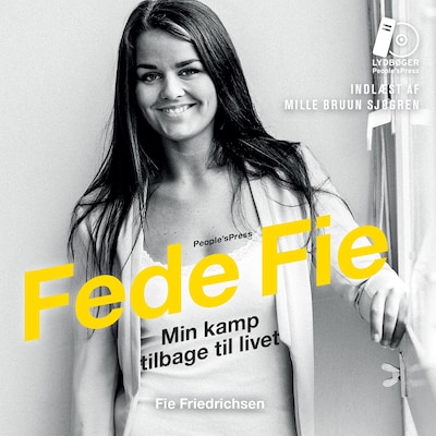 Fede Fie – omslag til lydbogen af Fie Friedrichsen