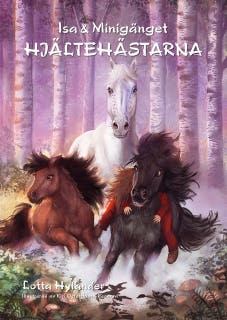 Hjältehästarna – omslag till ljudboken av Lotta Hylander