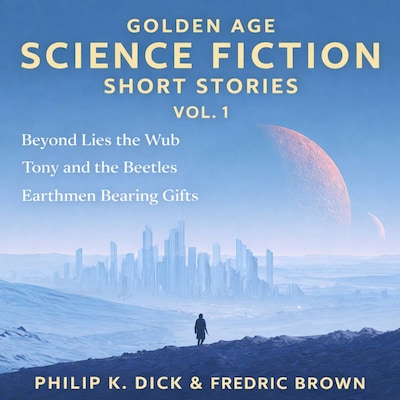 Golden Age Science Fiction Short Stories Vol. 1 – omslag til lydbogen af Philip K. Dick, Fredric Brown