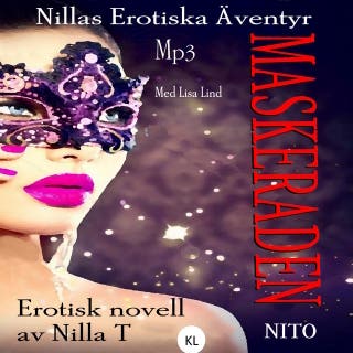 Maskeraden - Erotik : Nillas Erotiska Äventyr – omslag till ljudboken av T Nilla