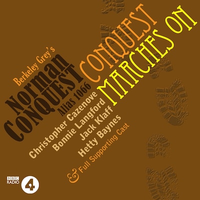 Conquest Marches On – omslag til lydbogen af Mr Punch Audiobooks