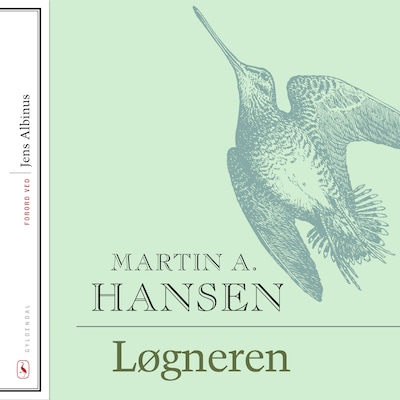 Løgneren – omslag til lydbogen af Martin A. Hansen