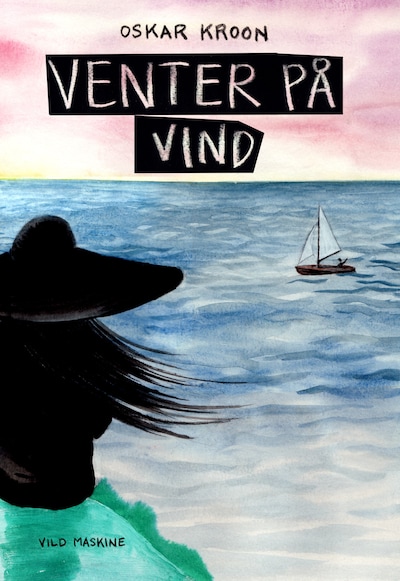 Venter på vind – omslag til lydbogen af Oskar Kroon