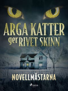Arga katter ger rivet skinn – omslag till ljudboken av Novellmästarna
