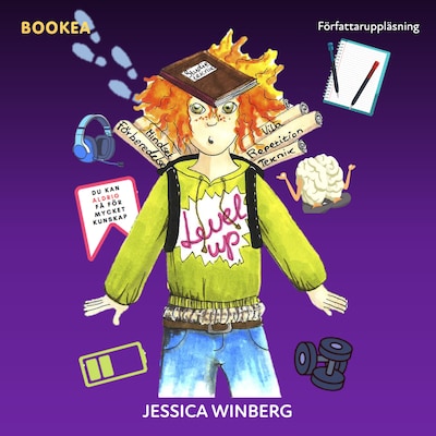 Level Up – omslag till ljudboken av Jessica Winberg