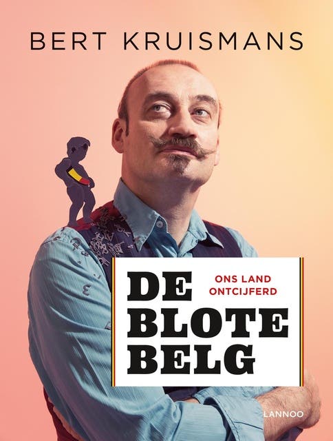 De blote Belg: Ons land ontcijferd – omslag van het luisterboek van Bert Kruismans