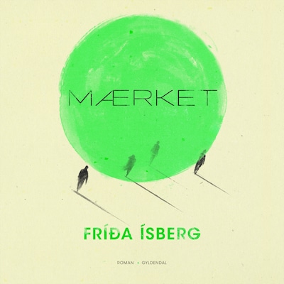 Mærket – omslag til lydbogen af Fríða Ísberg