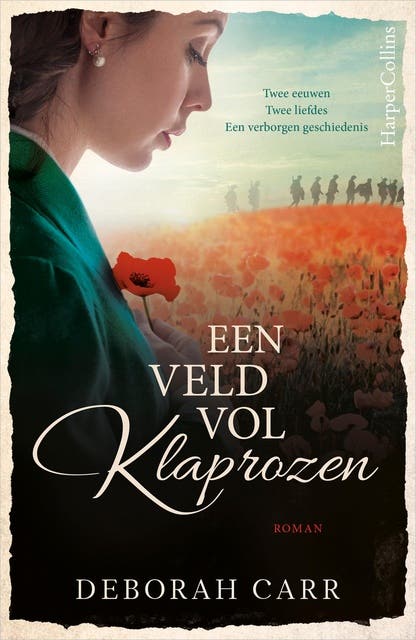 Een veld vol klaprozen – omslag van het luisterboek van Deborah Carr
