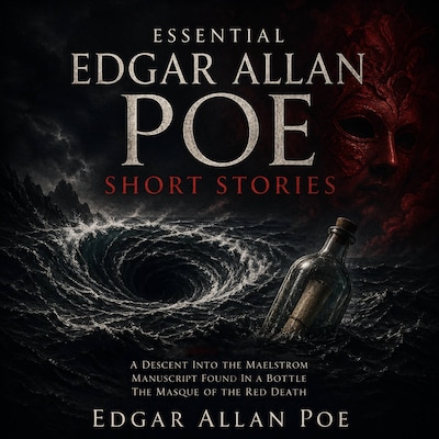 Essential Edgar Allan Poe Short Stories – omslag til lydbogen af Edgar Allan Poe