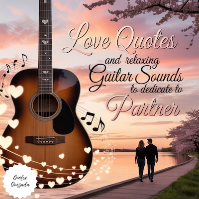 Love Quotes And Relaxing Guitar Sounds To Dedicate To Your Partner – omslag til lydbogen af Quezada Onofre