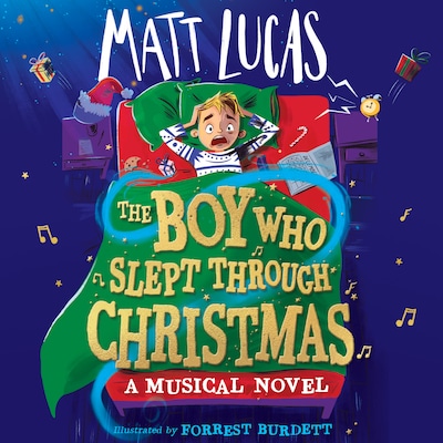The Boy Who Slept Through Christmas – omslag til lydbogen af Matt Lucas