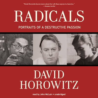 Radicals – omslag til lydbogen af David Horowitz