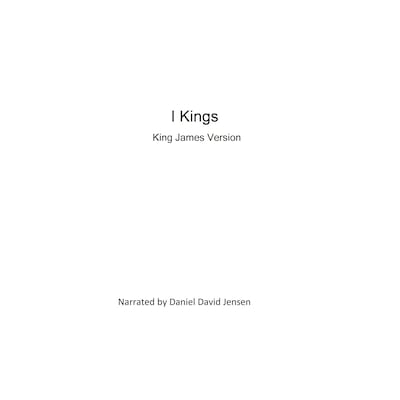 I Kings