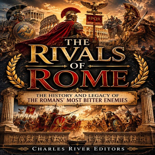 The Rivals of Rome: The History and Legacy of the Romans’ Most Bitter Enemies – omslag til lydbogen af Charles River Editors