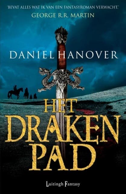 Het drakenpad – omslag van het luisterboek van Daniel Hanover
