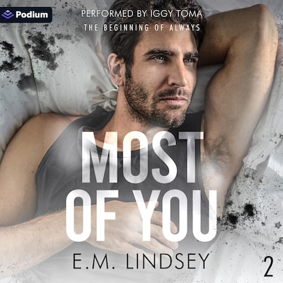 Most of You – omslag til lydbogen af E.M. Lindsey